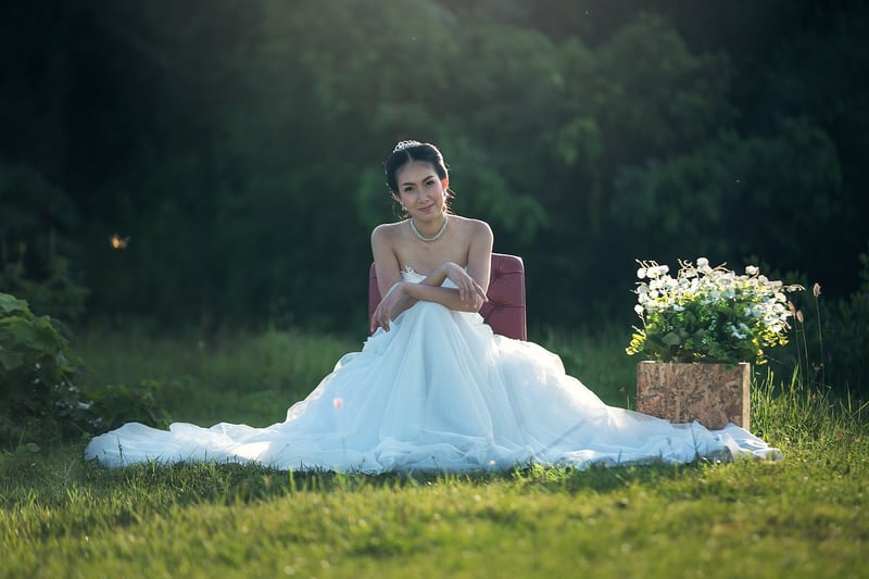 Classic wedding dress